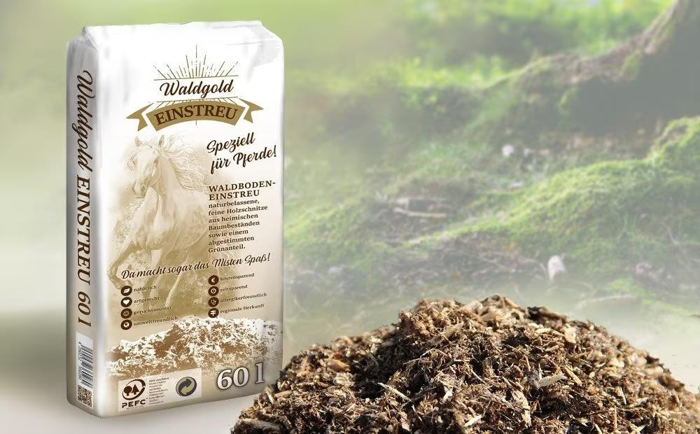 Waldgold Waldboden Einstreu