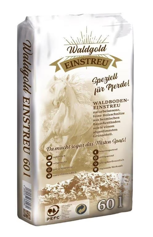Waldgold Waldboden Einstreu